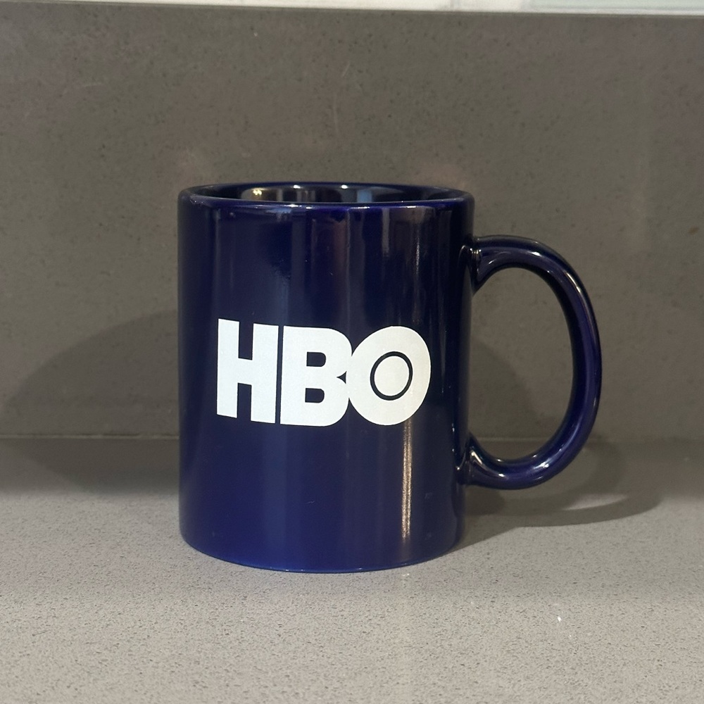 Navy Blue HBO mug